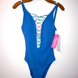NWT Lilly Pulitzer Isle Lattice Sz 0, 2